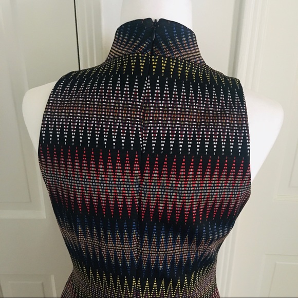 Maggy London high neckline bodycon stretch dress 6 - Picture 3 of 7